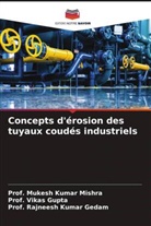 Prof. Rajneesh Kumar Gedam, Rajneesh Kumar Gedam, Vikas Gupta, Mukesh Kumar Mishra, Prof. Mukesh Kumar Mishra - Concepts d'érosion des tuyaux coudés industriels