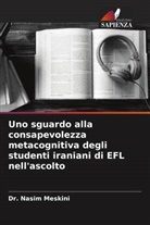 Dr. Nasim Meskini, Nasim Meskini - Uno sguardo alla consapevolezza metacognitiva degli studenti iraniani di EFL nell'ascolto