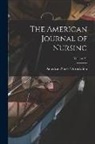 American Nurses' Association - The American Journal of Nursing; Volume 21