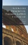 Casimiro Zalli - Dizionario Piemontese, Italiano, Latino E Francese; Volume 2