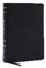Thomas Nelson - KJV, The Woman's Study Bible, Black Genuine Leather, Red Letter, Full-Color Edition, Comfort Print (Thumb Indexed)