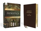 Reina Valera Revisada, José María De Rus - RVR, Biblia de Estudio Patrística, Leathersoft, Marrón, Interior a dos colores, con Índice, Palabras de Jesús en Rojo, Comfort Print