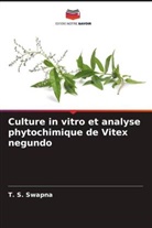 T. S. Swapna - Culture in vitro et analyse phytochimique de Vitex negundo