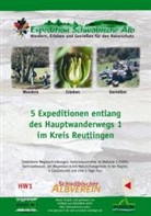 Expedition Schwäbische Alb, 5 Expeditionen entlang des Hauptwanderwegs 1 im Kreis Reutlingen, 7 Broschüren. Bd.1