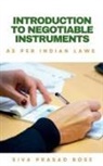 Siva Prasad Bose - Introduction to Negotiable Instruments