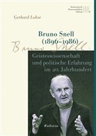 Gerhard Lohse, Gerhard (PD Dr.) Lohse - Bruno Snell (1896-1986)