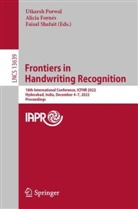 Alicia Fornés, Utkarsh Porwal, Faisal Shafait - Frontiers in Handwriting Recognition