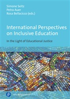 Petra Auer, Petra Auer (Dr.), Rosa Bellacicco, Rosa Bellacicco (Dr.), Simone Seitz - International Perspectives on Inclusive Education