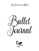 Dragonfly Design - Bullet Journal - Personnalisé