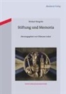 Michael Borgolte, Tillmann Lohse - Stiftung und Memoria