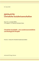 Marianne Heimbach-Steins - Jahrbuch für christliche Sozialwissenschaften / Jahrbuch für Christliche Sozialwissenschaft, Band 63/2022