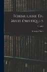 Giuseppe Peano - Formulaire De Mathématiques; Volume 2