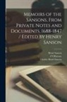 Charles Henri Sanson, Henri Sanson - Memoirs of the Sansons, From Private Notes and Documents, 1688-1847 / Edited by Henry Sanson