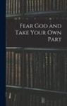 Anonymous - Fear God and Take Your Own Part