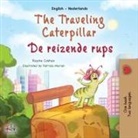 Kidkiddos Books, Rayne Coshav - The Traveling Caterpillar (English Dutch Bilingual Children's Book)