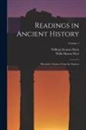 William Stearns Davis, Willis Mason West - Readings in Ancient History: Illustrative Extracts From the Sources; Volume 1