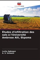 Lucky Agbogun, A. S. Umweni - Études d'infiltration des sols à l'Université Ambrose Alli, Ekpoma