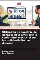 Esther Maina, Paul Okanda - Utilisation de l'analyse de données pour améliorer la conformité avec la loi sur la confidentialité des données