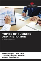 Arturo García Cruz, Mario Sergio Lerín Cruz, Yuridia Vásquez Ramírez - TOPICS OF BUSINESS ADMINISTRATION