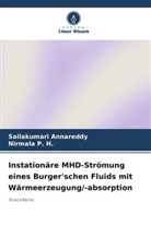 Sailakumari Annareddy, Nirmala P H, Nirmala P. H. - Instationäre MHD-Strömung eines Burger'schen Fluids mit Wärmeerzeugung/-absorption