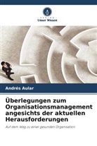 Andrés Aular - Überlegungen zum Organisationsmanagement angesichts der aktuellen Herausforderungen