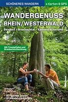 Ulrike Poller, Wolfgang Todt, Uwe Schöllkopf - Wandergenuss Rhein-Westerwald - Schöneres Wandern Pocket mit Detail-Karten, Höhenprofilen und GPS-Daten