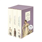 Jane Austen, Christian Grawe - 3 Bücher von Jane Austen im Schuber - Emma, Stolz und Vorurteil, Verstand und Gefühl - Reclam