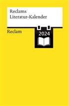 Reclams Literatur-Kalender 2024