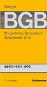 Philipp S. Fischinger, Jonas B. Hofer, Thomas Klein, Michael Matthiessen, Thomas Raab, Achim Seifert... - Bürgerliches Gesetzbuch mit Einführungsgesetz und Nebengesetzen (BGB). Band 9/1b: Schuldrecht 7/1b §§ 620-630h, AGG