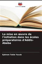 Ephrem Tekle Yacob - La mise en oeuvre de l'initiation dans les écoles préparatoires d'Addis-Abeba