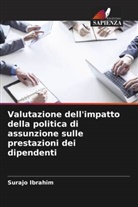 Surajo Ibrahim - Valutazione dell'impatto della politica di assunzione sulle prestazioni dei dipendenti