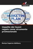 Reniya Suparna Adhikary - Impatto dei buoni regalo come strumento promozionale