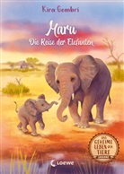 Kira Gembri, Jennifer Coulmann, Loewe Kinderbücher, Loewe Kinderbücher - Das geheime Leben der Tiere (Savanne, Band 2) - Maru - Die Reise der Elefanten