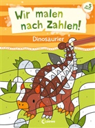 Loewe Kreativ - Wir malen nach Zahlen! - Dinosaurier