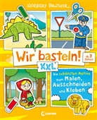 Norbert Pautner, Loewe Kreativ - Wir basteln! XXL - Die schönsten Motive zum Malen, Ausschneiden und Kleben (gelb)