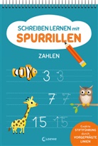 Carmen Eisendle, Loewe Lernen und Rätseln, Loewe Lernen und Rätseln - Schreiben lernen mit Spurrillen - Zahlen