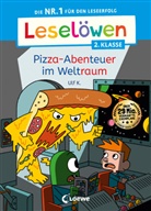 Ulf K, Ulf K., Ulf K., Erstes Selberlesen, Loewe Erstlesebücher, Loewe Erstes Selberlesen... - Leselöwen 2. Klasse - Pizza-Abenteuer im Weltraum