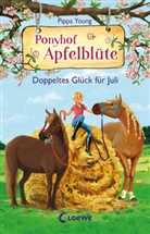 Pippa Young, Saeta Hernando, Loewe Kinderbücher, Loewe Kinderbücher - Ponyhof Apfelblüte (Band 21) - Doppeltes Glück für Juli