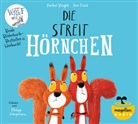 Rachel Bright, Jim Field, Philipp Schepmann - Die Streithörnchen / Kleiner Wolf in weiter Welt (Audio-CD), 1 Audio-CD (Hörbuch)