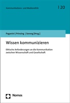 Claudia Paganini, Marlis Prinzing, Julia Serong - Wissen kommunizieren