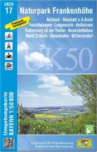 Landesamt für Digitalisierung Breitband un, Breitband und Vermessung Landesamt für Digitalisierung - UK50-17 Naturpark Frankenhöhe