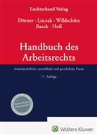Ulrich Baeck, Klemens Maria Dörner, Axel Hoß, Stefan Luczak, M Wildschütz, Martin Wildschütz... - Handbuch Arbeitsrecht