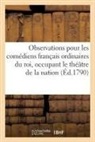 Collectif - Observations pour les comediens