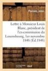 Jules Poulain, Poulain-J - Troisieme lettre a monsieur louis