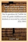 Louis Antoine Rougier, Rougier-l - Sur la question de l utilite de
