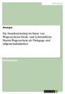 Anonym, Anonymous - Ein Stundeneinstieg im Sinne von Wagenscheins Denk- und Lehrtradition. Martin Wagenschein als Pädagoge und Allgemeindidaktiker