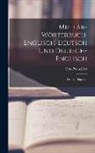 Otto Neuschler - Militär-Wörterbuch, Englisch-Deutsch Und Deutsch-Englisch: Deutsch-Englisch