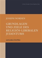 Joseph Norden, Klapheck, Elisa Klapheck, Ulrike Schrader - Grundlagen und Ziele des religiös-liberalen Judentums