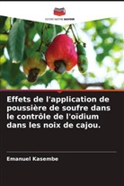 Emanuel Kasembe - Effets de l'application de poussière de soufre dans le contrôle de l'oïdium dans les noix de cajou.