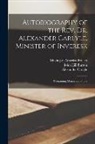 John Hill Burton, Alexander Carlyle, Making of America Project - Autobiography of the Rev. Dr. Alexander Carlyle, Minister of Inveresk: Containing Memorials of The